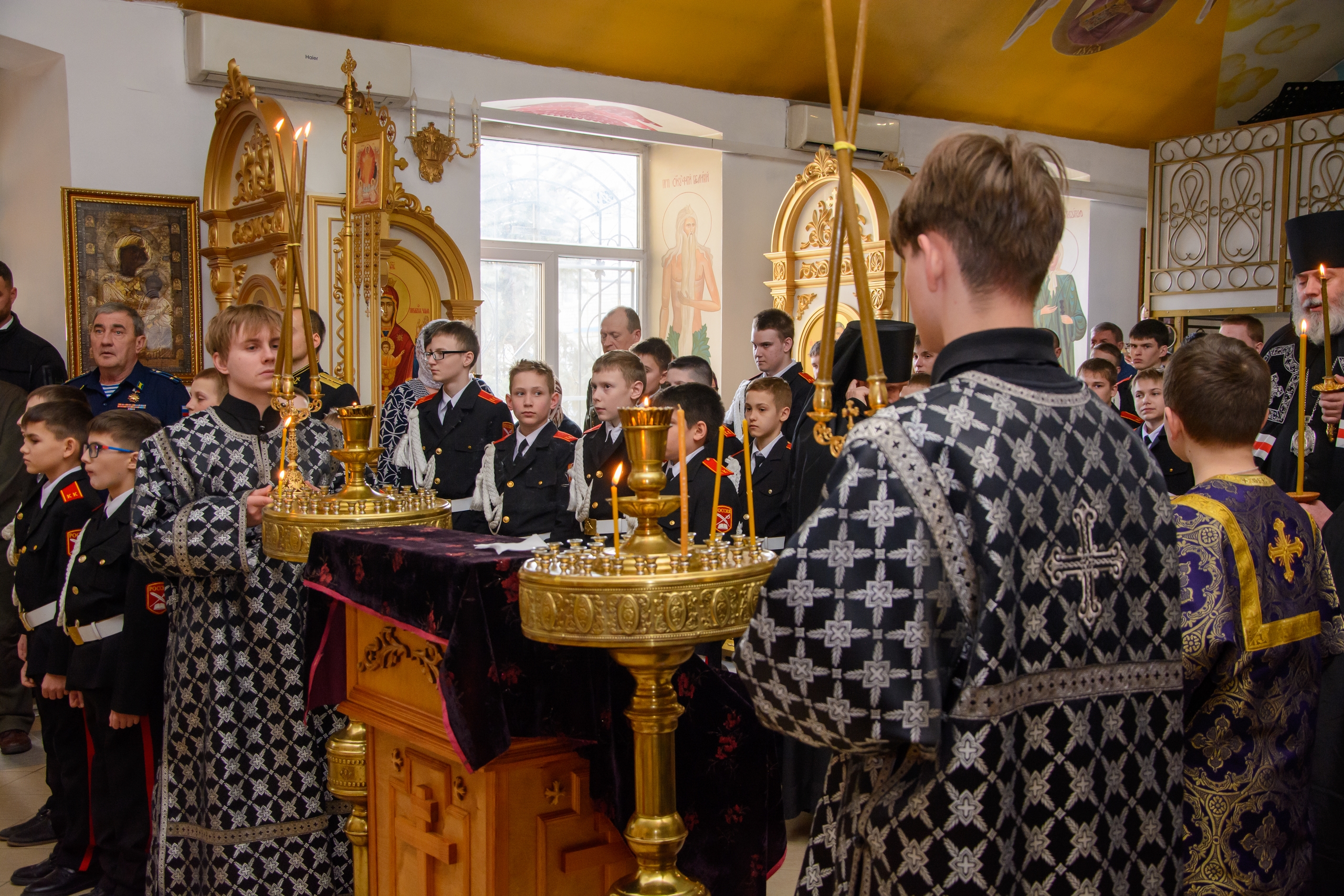 26 февраля, в четверг первой седмицы Великого Поста, в Свято-Никольском храме состоялось Великое
